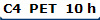 C4  PET  10 h