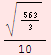 563/3^(1/2)/10